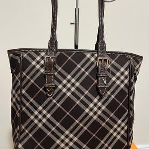 Burberry blue label tote